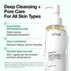 Anua Heartleaf Pore Control Cleansing Oil 200ml - Hydrating Face Makeup Remover Korean Skincare - Damaged Box