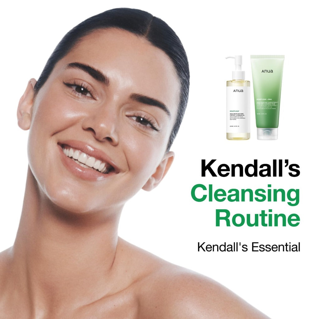 Anua Heartleaf Pore Control Cleansing Oil 200ml - Hydrating Face Makeup Remover Korean Skincare - Damaged Box