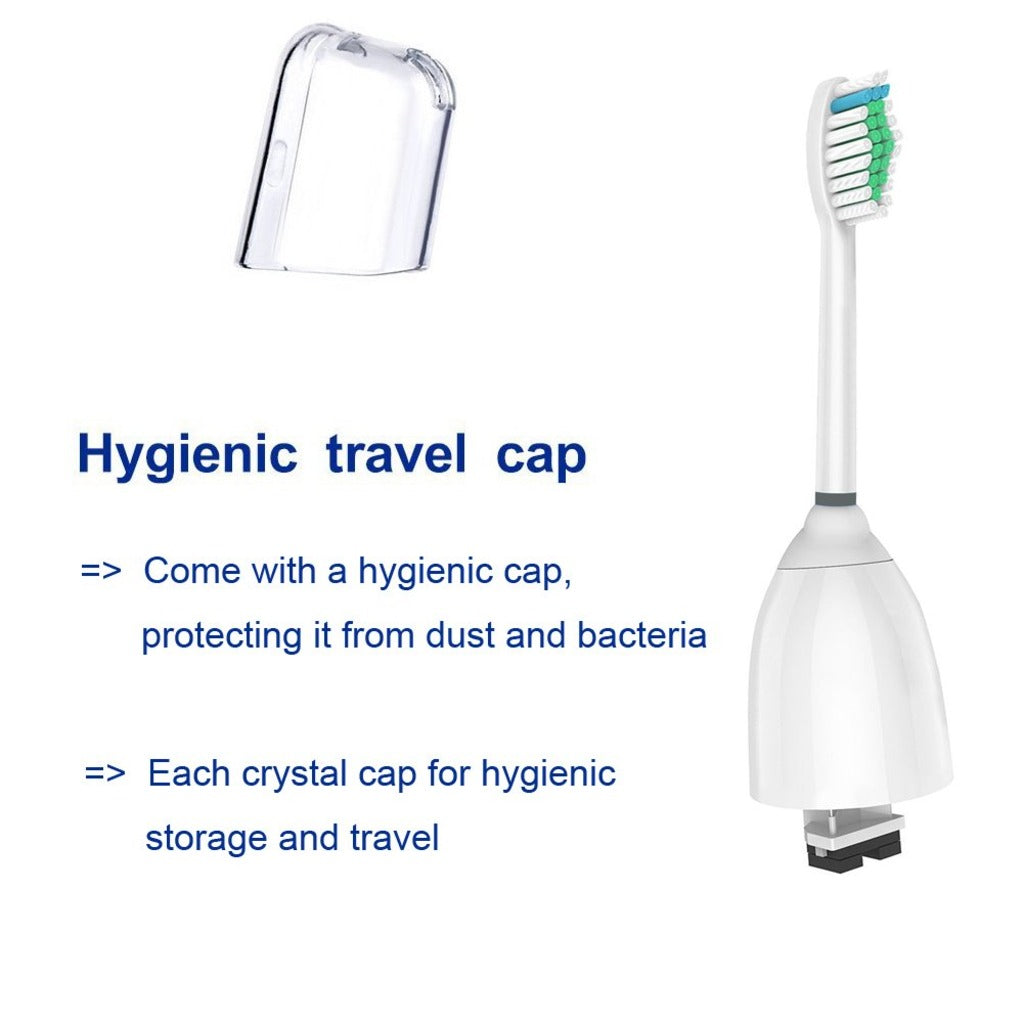 YanBan Replacement Brush Heads for Philips Essence Elite Xtreme Advance CleanCare Electric Toothbrush - 4 Pack - Damaged Box