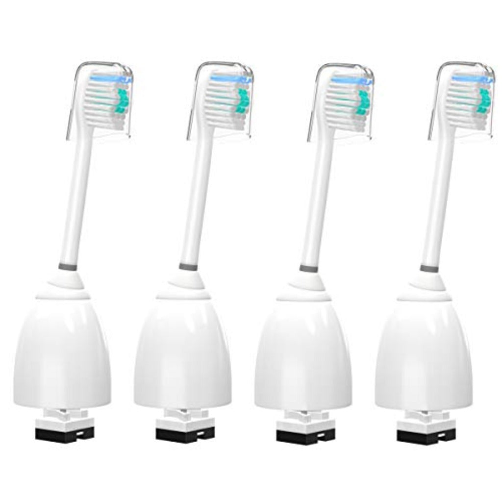 YanBan Replacement Brush Heads for Philips Essence Elite Xtreme Advance CleanCare Electric Toothbrush - 4 Pack - Damaged Box