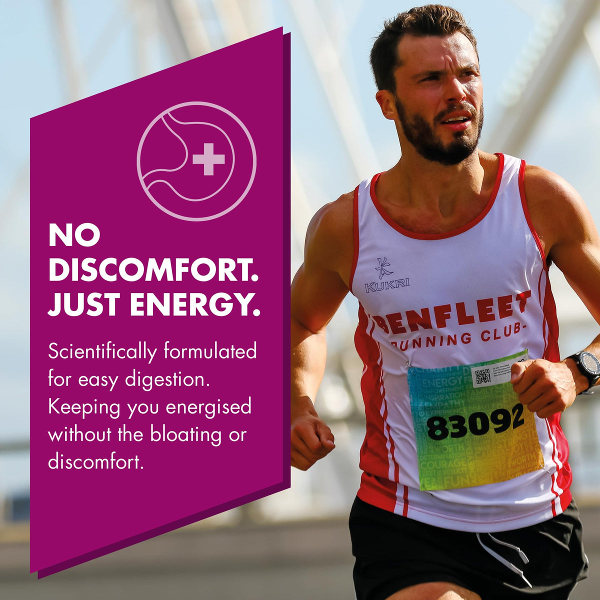 HIGH5 Energy Gels - Blackcurrant Running Fuel - 20x 40g Sachets - On-the-Go Endurance Sports Drink - Damaged Box - BBE 04/2027