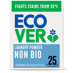Ecover Non-Bio Laundry Powder - Everyday Fabric Care - 25 Washes - 1.875kg - Eco Friendly Washing Detergent - New