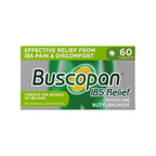 Buscopan Targeted Belly Pain Relief 60 Tablets - Abdominal Cramps Bloating IBS Symptom Relief - Damaged Box - BBE 11/2028