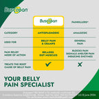 Buscopan Targeted Belly Pain Relief 60 Tablets - Abdominal Cramps Bloating IBS Symptom Relief - Damaged Box - BBE 11/2028
