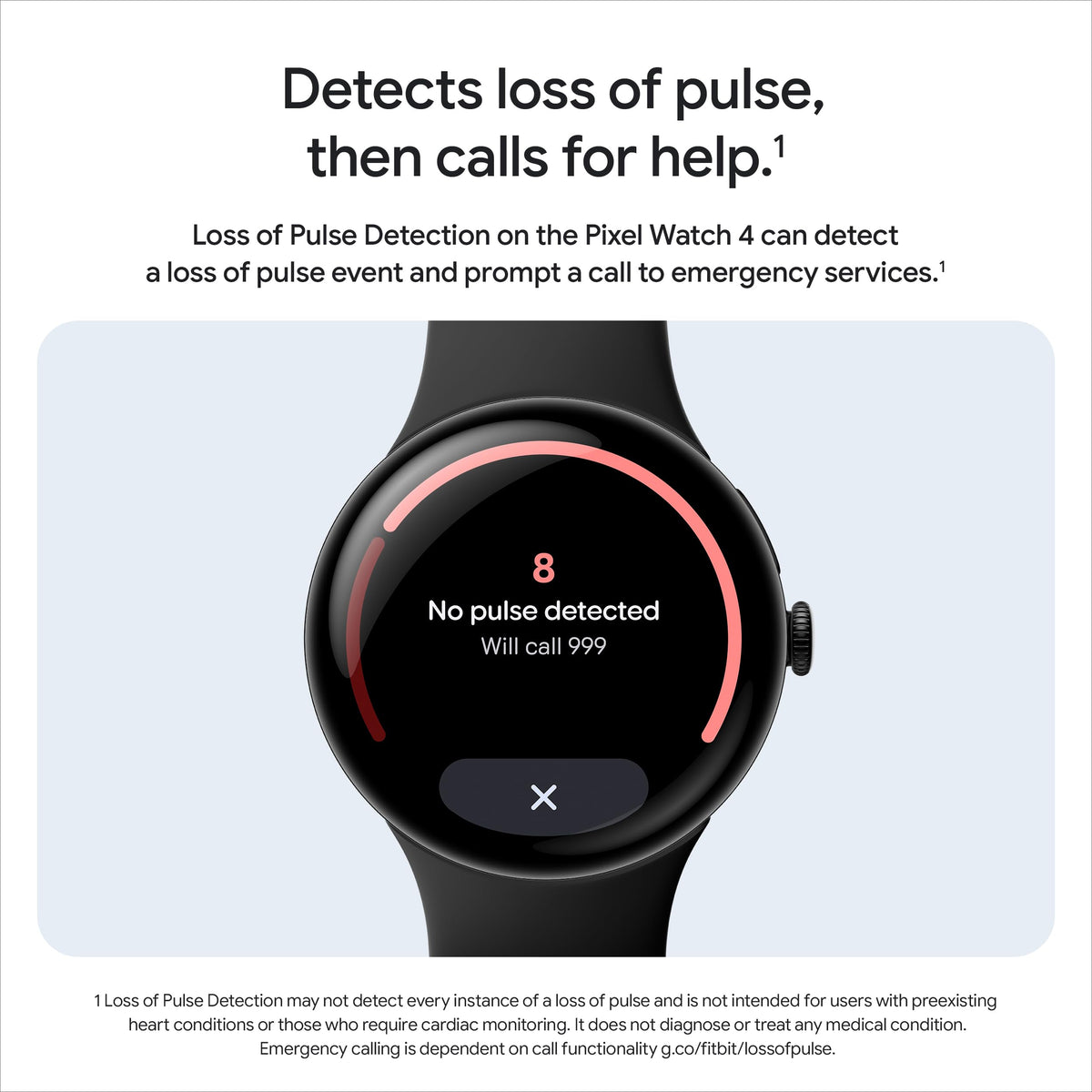 Google Pixel Watch 4 (41mm) - Polished Silver Aluminium - Porcelain Active Band - Android Smartwatch Wi-Fi - Good