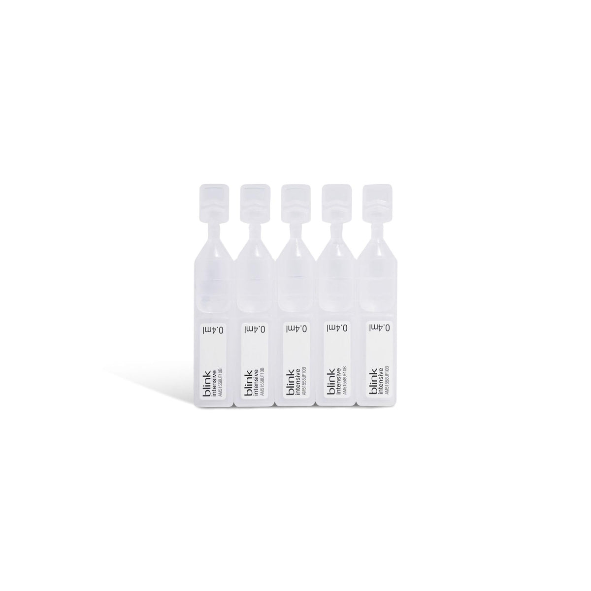 Blink Intensive Eye Drops for Dry Eyes - 20 x 0.4ml Single-Use Vials Lubricating Relief - Damaged Box - BBE 05/2027
