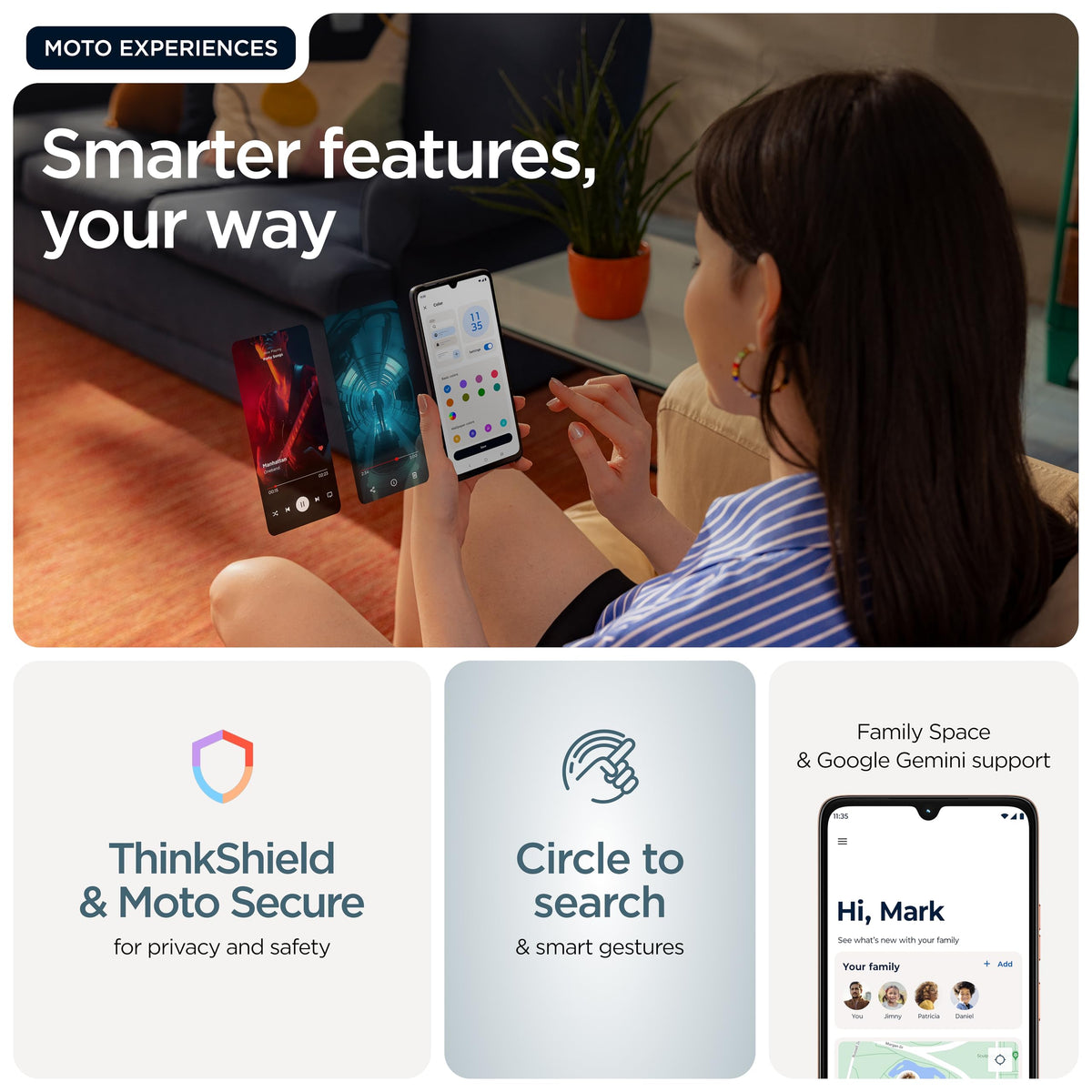 Motorola Moto G06 - PANTONE Tapestry - 6.88" HD+ Display - 50MP Camera - 12GB RAM Boost - 5200mAh Battery - Android 15 - Good