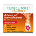 Forceval Soluble Effervescent Multivitamin Tablets - 30 Pack - Daily Health & Wellbeing Supplement - Damaged Box - BBE 01/2028