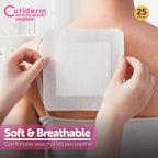 Cutiderm Adhesive Wound Dressing 15cm x 15cm Sterile Wound Care Plaster - Pack of 25 - Damaged Box - BBE 09/2030