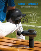 RENPHO Massage Gun Deep Tissue Percussion Massager - 5 Speeds, 5 Heads - Muscle Recovery Handheld Massager - Damaged Box