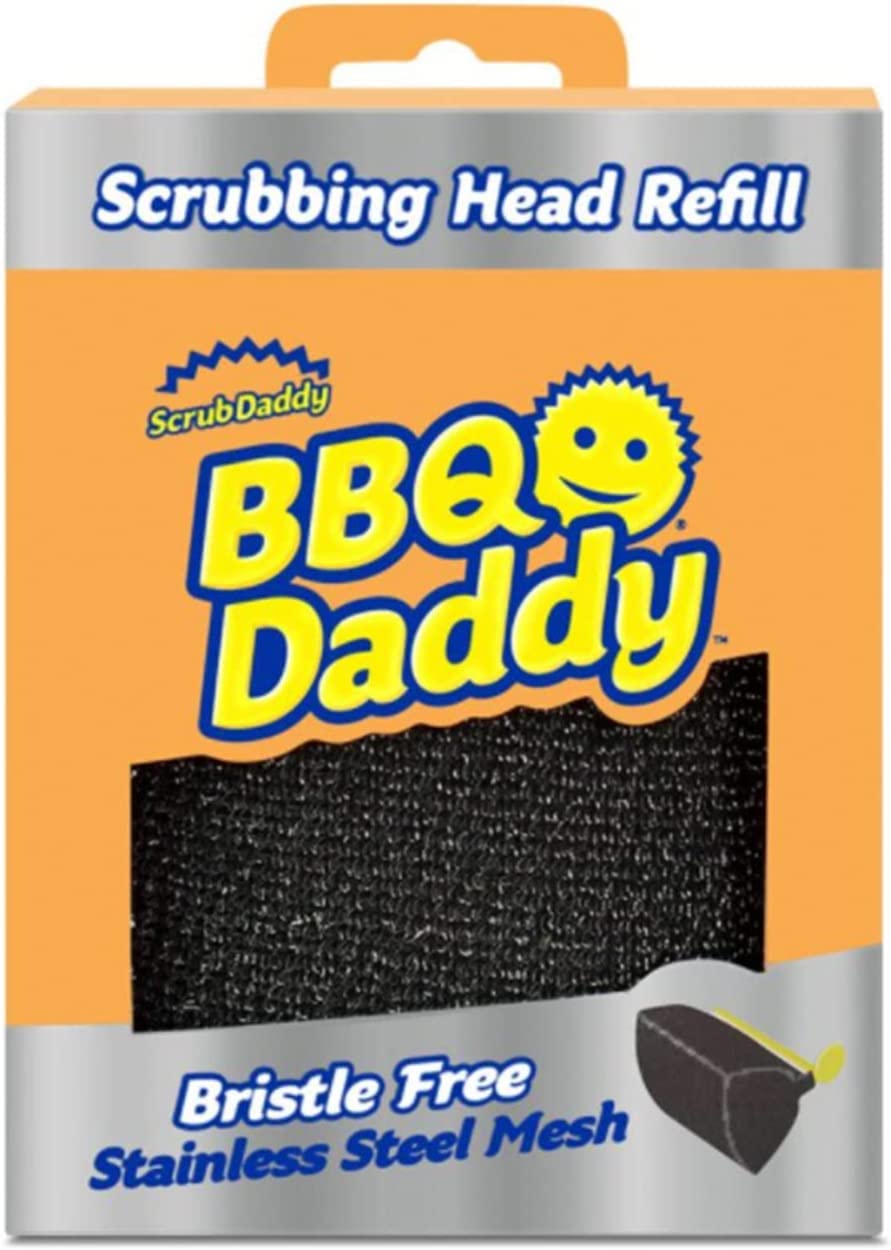 Scrub Daddy BBQ Daddy Cleaning Brush Replacement Head - Grill Scrubber Refill - Homewares - Like New