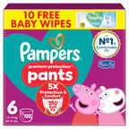 Pampers Premium Protection Nappy Pants Size 6 - New