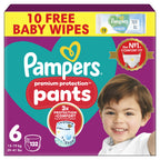Pampers Premium Protection Nappy Pants Size 6 - New