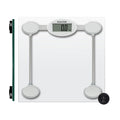 Salter 9018S SV3R Digital Bathroom Scale – Electronic Body Weight Scale 180kg LCD Display Toughened Glass - Very Good