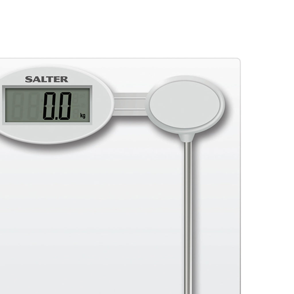 Salter 9018S SV3R Digital Bathroom Scale – Electronic Body Weight Scale 180kg LCD Display Toughened Glass - Very Good