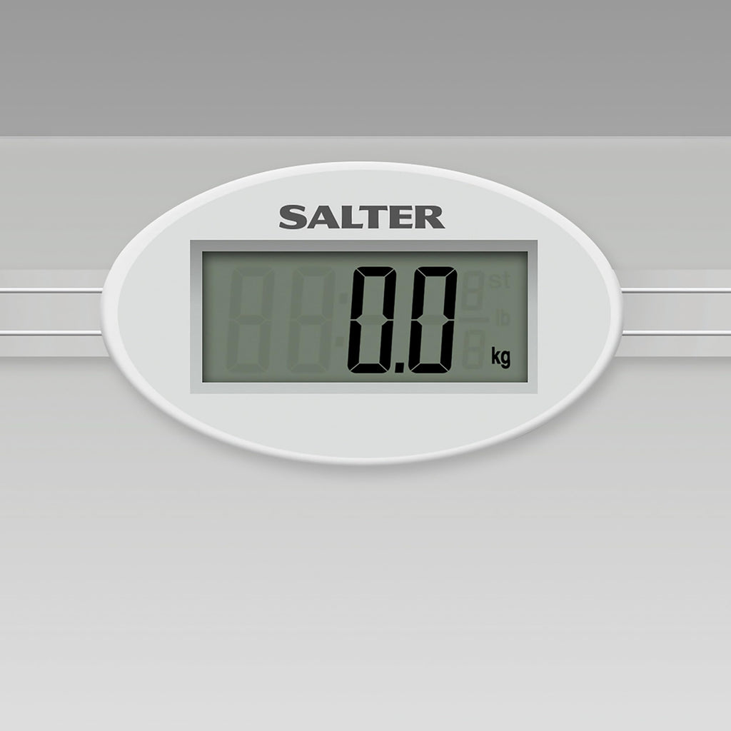 Salter 9018S SV3R Digital Bathroom Scale – Electronic Body Weight Scale 180kg LCD Display Toughened Glass - Very Good