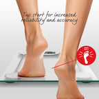 Salter 9018S SV3R Digital Bathroom Scale – Electronic Body Weight Scale 180kg LCD Display Toughened Glass - Very Good