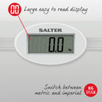 Salter 9018S SV3R Digital Bathroom Scale – Electronic Body Weight Scale 180kg LCD Display Toughened Glass - Very Good