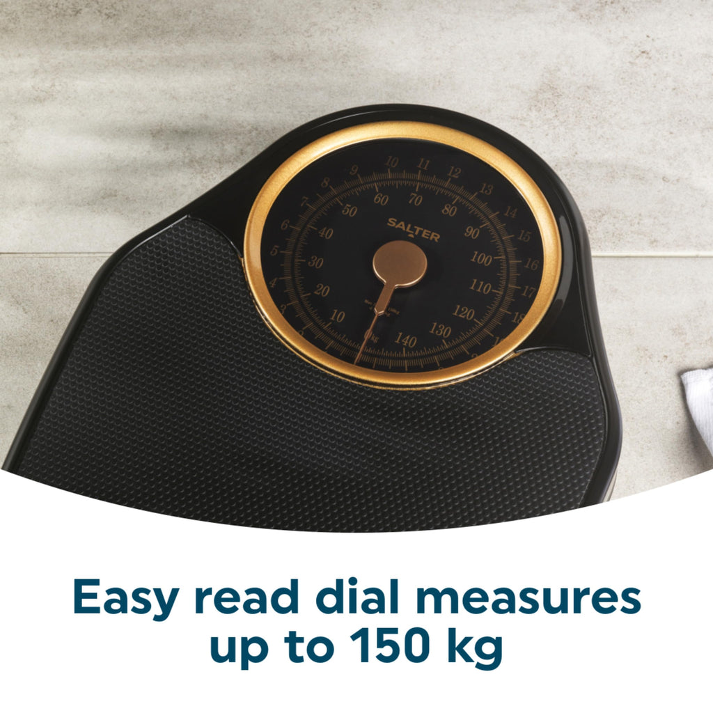 Salter Doctor Style Mechanical Bathroom Scale – 150 kg Capacity – Weighing Scales - Damaged Box