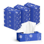 Amazon 3-Ply Facial Tissues – 12 Packs x 90 Sheets – Soft Strong Bulk Pack – 1080 Total Sheets - Damaged Box