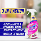 Vanish Oxi Action Carpet & Upholstery Stain Remover Spray - 1 Litre Fabric Cleaner - New