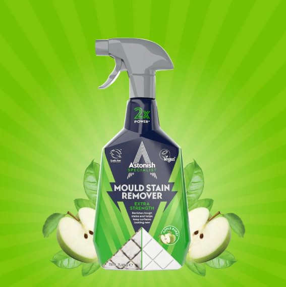 Astonish Specialist Extra Strength Mould Stain Remover Spray - 3 x 750ml - Multi-Pack - Household Cleaner - New - BBE 03/2028