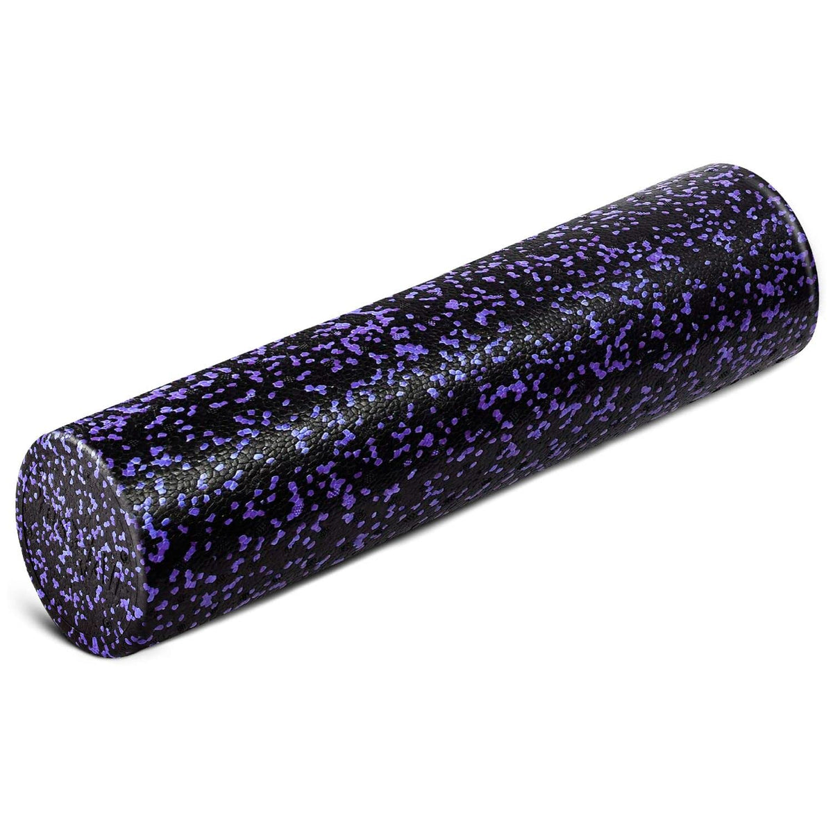 Yes4All Purple Speckled Foam Roller - High Density EPP Muscle Roller 60 CM Long - Back Legs Workouts Deep Tissue Massage - Damaged Box