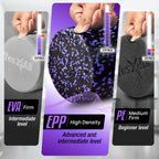 Yes4All Purple Speckled Foam Roller - High Density EPP Muscle Roller 60 CM Long - Back Legs Workouts Deep Tissue Massage - Damaged Box