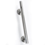 NRS Healthcare Stainless Steel Straight Grab Rail - 48cm - Bathroom Shower Aid Support Bar - Damaged Box