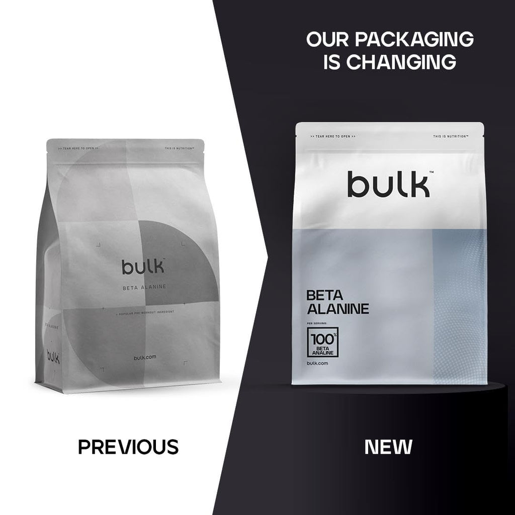 Bulk Beta Alanine Powder Unflavoured 500g - Pure Amino Acid Supplement for Sports Performance - New - BBE 08/2029