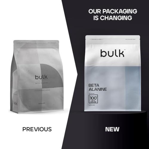 Bulk Beta Alanine Powder Unflavoured 500g - Pure Amino Acid Supplement for Sports Performance - New - BBE 08/2029