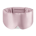 OLESILK Sleep Mask - 100% Natural Mulberry Silk Eye Mask - Large Pink Blindfold for Women & Men - Adjustable Strap - Damaged Box