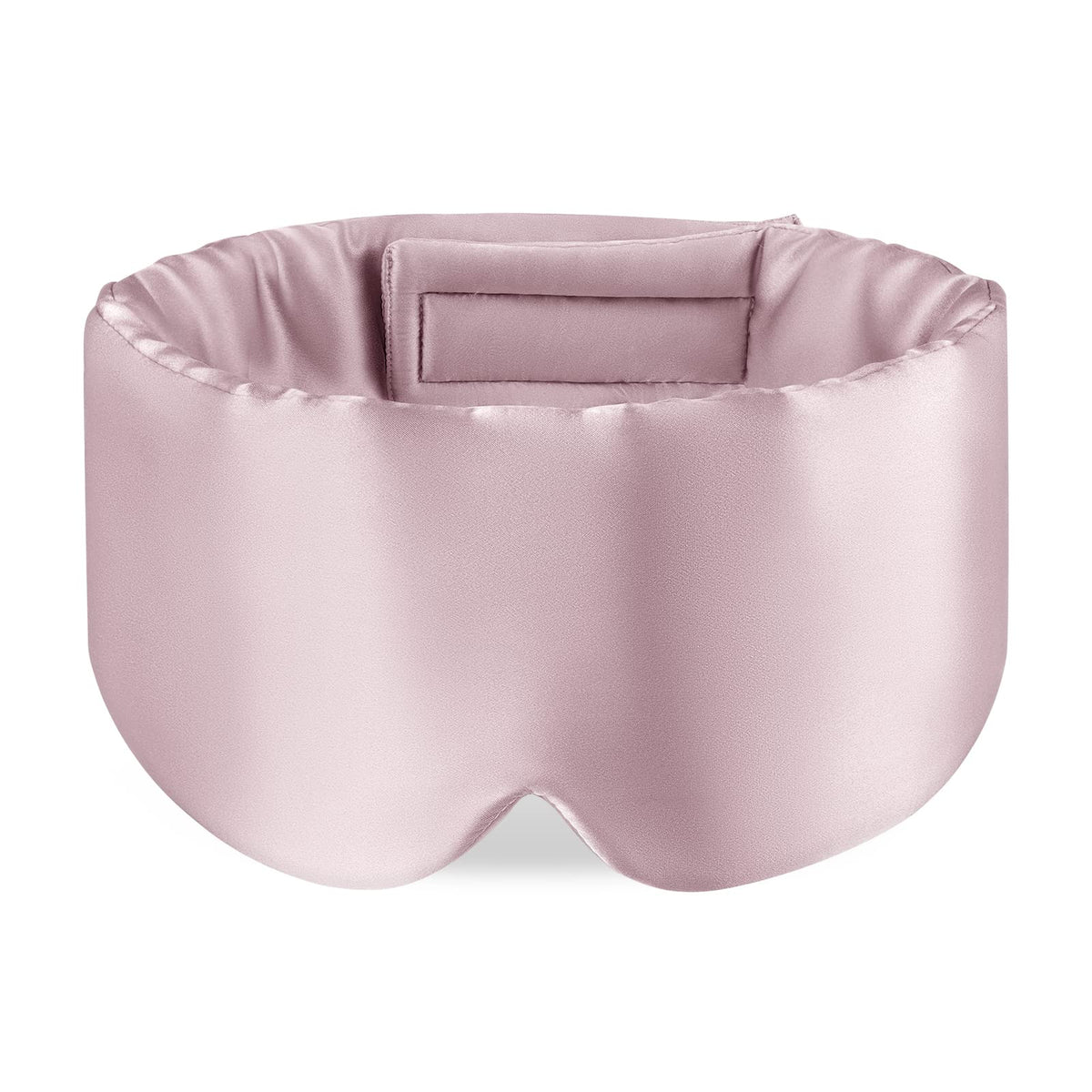 OLESILK Sleep Mask - 100% Natural Mulberry Silk Eye Mask - Large Pink Blindfold for Women & Men - Adjustable Strap - Damaged Box