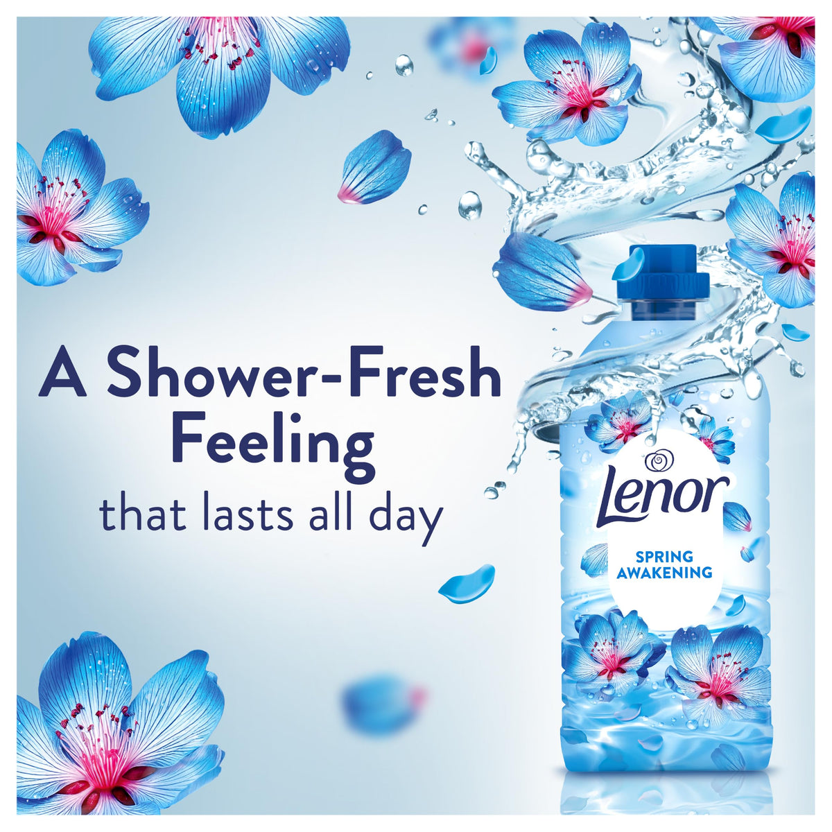 Lenor Fabric Conditioner – Spring Awakening – 129 Washes – Laundry Softener - Damaged Box