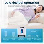 Portable Adjustable Flow Machine for Home Personal Care - Stable Continuous 2-9 L/MIN with Accessories - Damaged Box