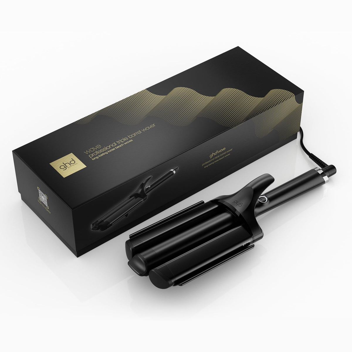 ghd Wave Triple Barrel Hair Waver - Professional Hair Styling Tool - Like New
