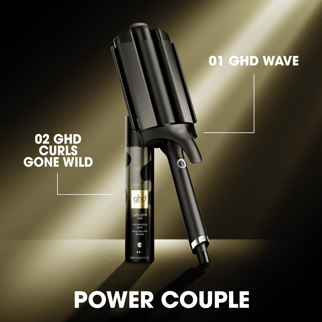ghd Wave Triple Barrel Hair Waver - Professional Hair Styling Tool - Like New