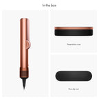 Dyson Airstrait Straightener and Dryer - Amber Silk Pink Champagne - Wet to Dry Hair Styler - Damaged Box