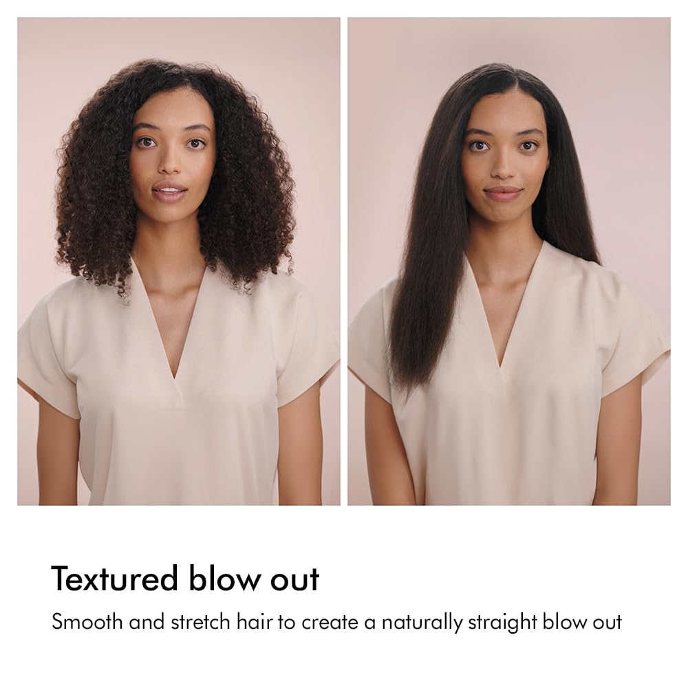 Dyson Airstrait Straightener and Dryer - Amber Silk Pink Champagne - Wet to Dry Hair Styler - Damaged Box