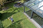 UNGER HighFlow Window & Solar Panel Cleaning Kit 6m Telescopic Pole Brush - Water Fed System - Like New