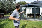 UNGER HighFlow Window & Solar Panel Cleaning Kit 6m Telescopic Pole Brush - Water Fed System - Like New