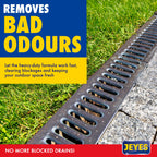 Jeyes Drain Unblocker 1L - Powerful Liquid Cleaner for Blocked Pipes - New