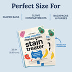Miss Mouth's Messy Eater Stain Remover On-The-Go Wipes - 5 Count - Portable Laundry Stain Remover for Clothes Fabric - Damaged Box