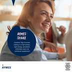 AYMES High Protein Shake Powder - Strawberry Flavour - 7 Servings - Nutritional Supplement Drink - Damaged Box - BBE 11/2027