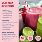 AYMES High Protein Shake Powder - Strawberry Flavour - 7 Servings - Nutritional Supplement Drink - Damaged Box - BBE 11/2027