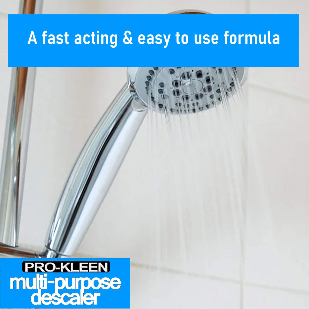 Pro-Kleen Descaler Liquid 5L - Multi-Purpose Fast-Acting Limescale Remover for Coffee Machine Kettle Iron Shower Head Taps - Damaged Box