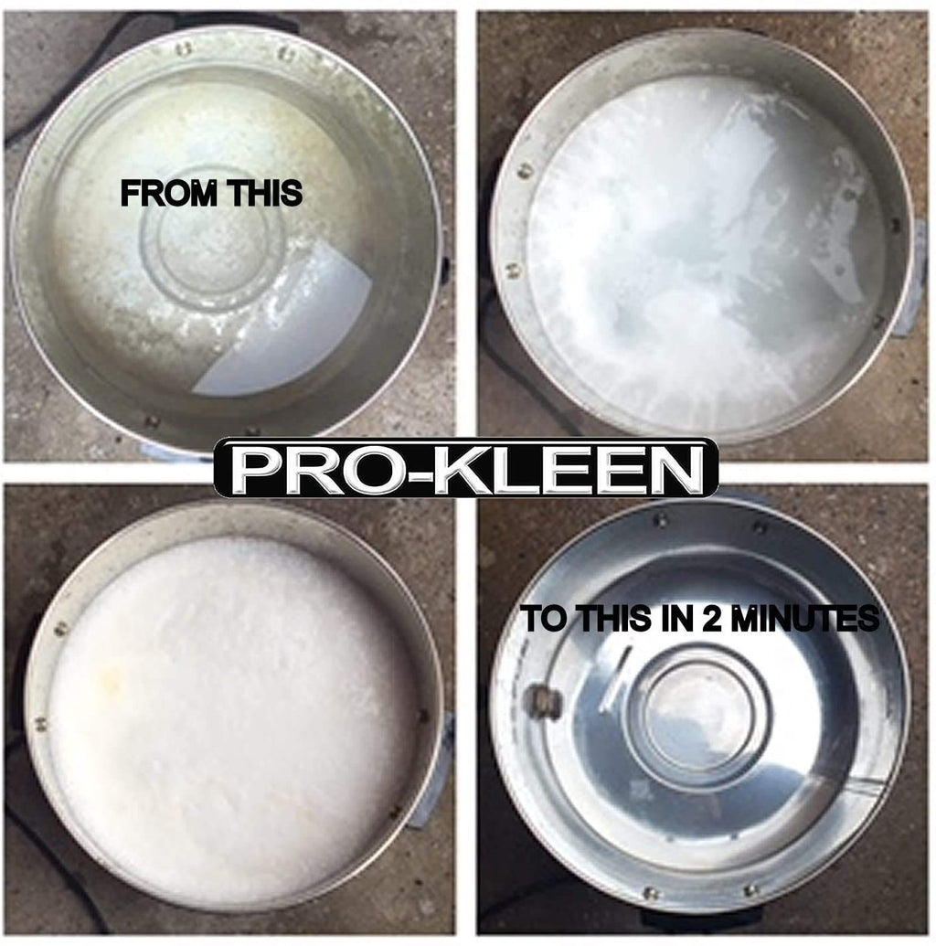 Pro-Kleen Descaler Liquid 5L - Multi-Purpose Fast-Acting Limescale Remover for Coffee Machine Kettle Iron Shower Head Taps - Damaged Box
