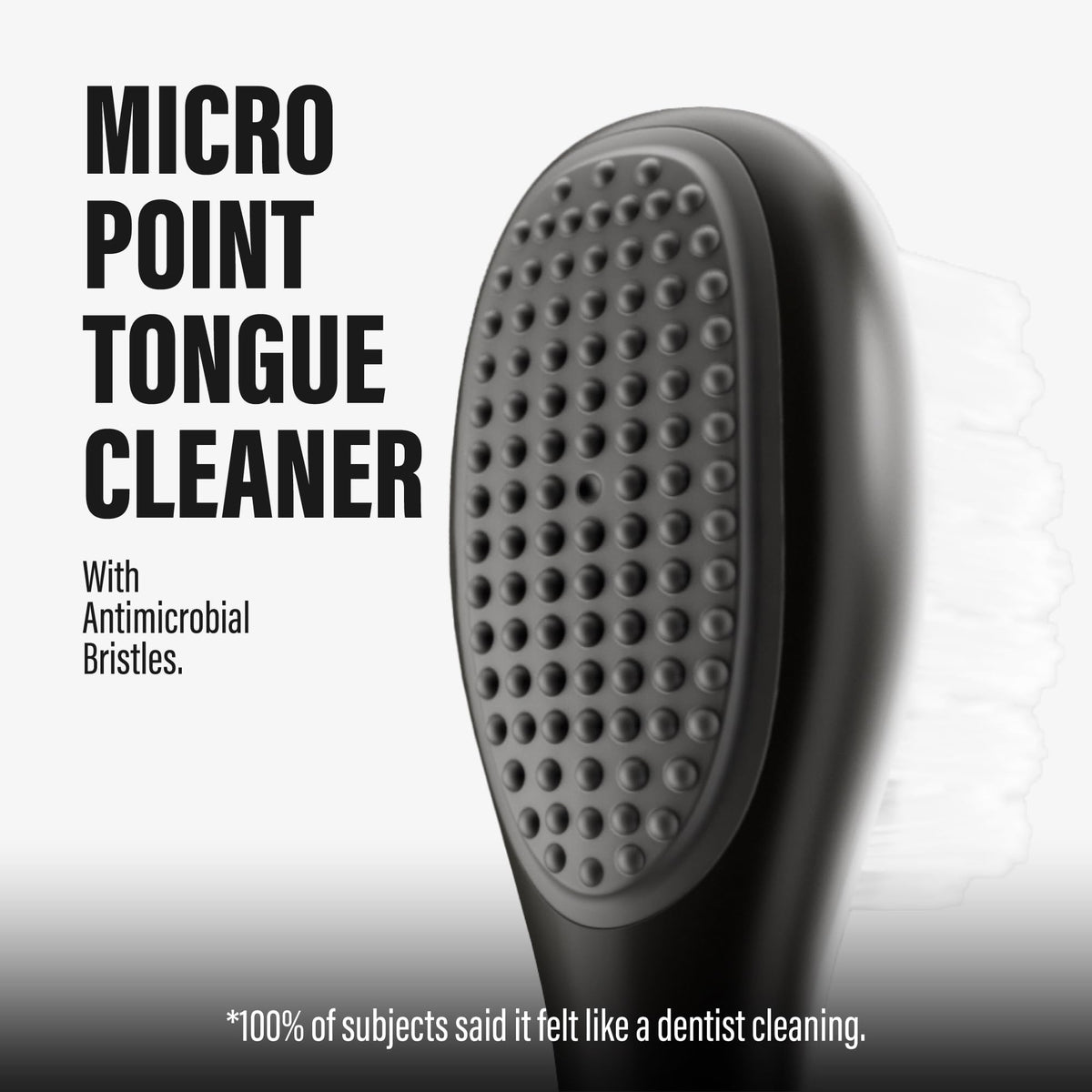 Spotlight Sonic Pro Toothbrush Replacement Heads - White - 3 Pack - Micro-Point Tongue Cleaner - 9-Month Supply - Damaged Box