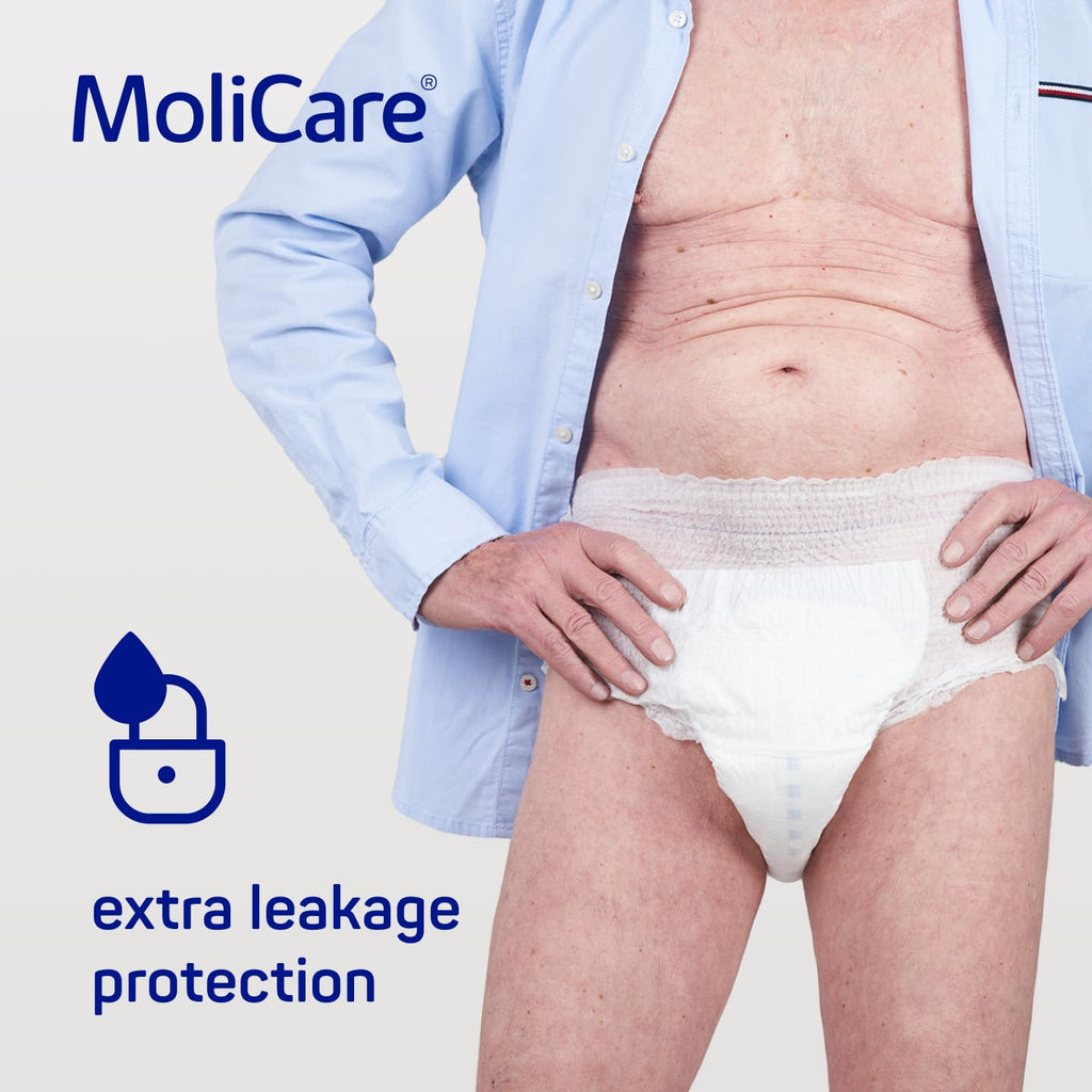 MoliCare Premium Pants 10 Drops Unisex Incontinence Pants - Medium M - 36 Pack - Adult Absorbent Pull-Up - New