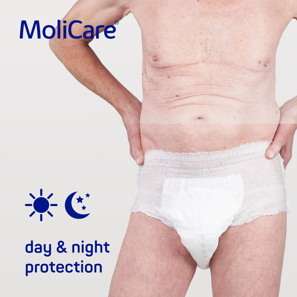 MoliCare Premium Pants 10 Drops Unisex Incontinence Pants - Medium M - 36 Pack - Adult Absorbent Pull-Up - New